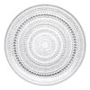 Iittala Kastehelmi Plate 248 Mm, Clear 1 Iittala Kastehelmi Plate 248 Mm, Clear -Iittala 105Iittala19 isoTH