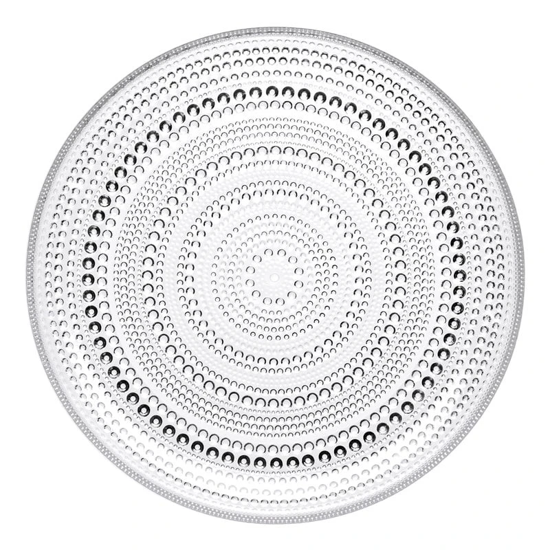 Iittala Kastehelmi Plate 248 Mm, Clear 3 Iittala Kastehelmi Plate 248 Mm, Clear