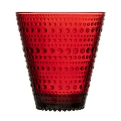 Iittala Kastehelmi Tumbler 30 Cl, 2 Pcs, Cranberry