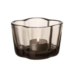 Iittala Aalto Tealight Candleholder 60 Mm, Linen