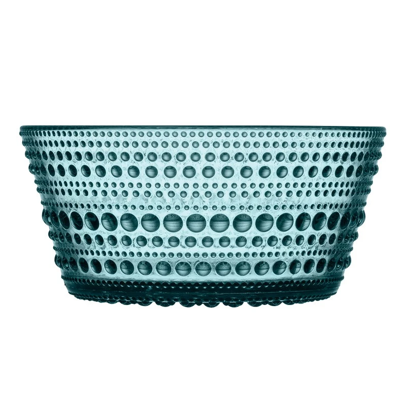 Iittala Kastehelmi Bowl 23 Cl, Sea Blue 3 Iittala Kastehelmi Bowl 23 Cl, Sea Blue