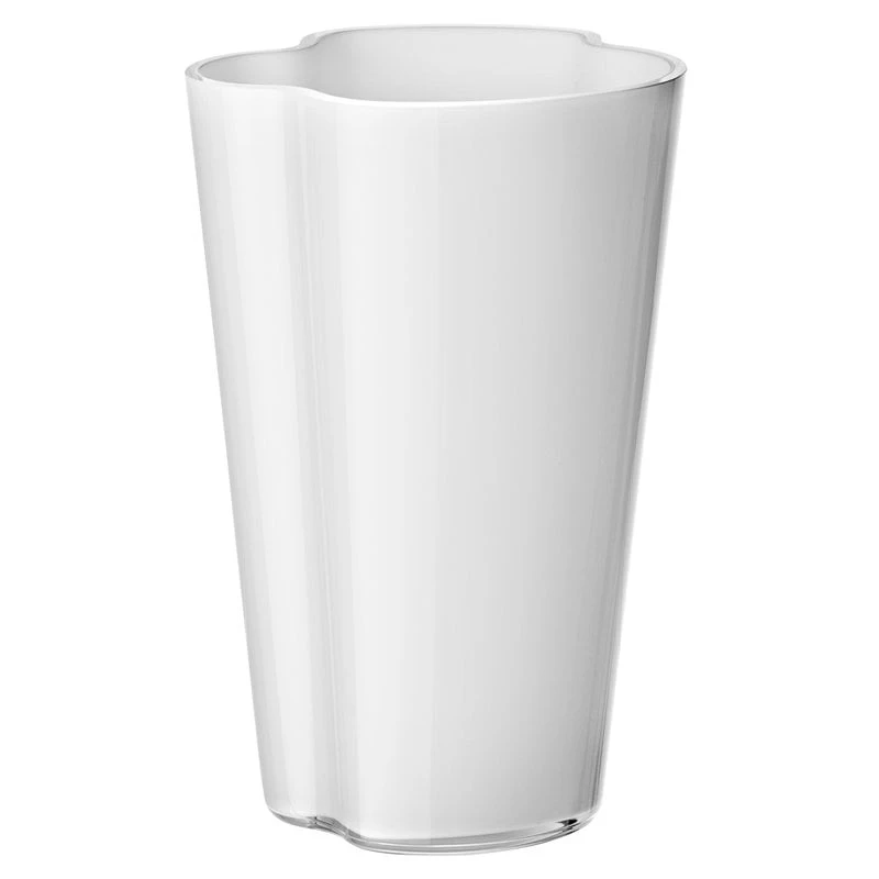 Iittala Aalto Vase 220 Mm, White 3 Iittala Aalto Vase 220 Mm, White
