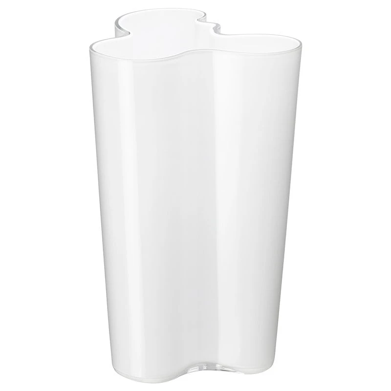 Iittala Aalto Vase 251 Mm, White 4 Iittala Aalto Vase 251 Mm, White - Image 2