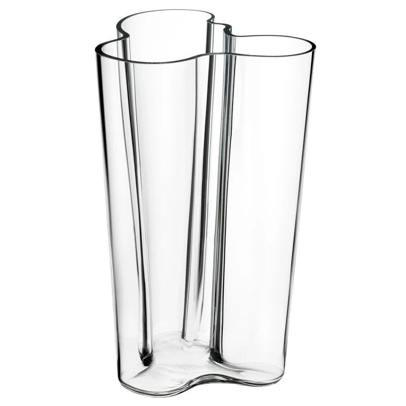 Iittala Aalto Vase 251 Mm, Clear 4 Iittala Aalto Vase 251 Mm, Clear - Image 2
