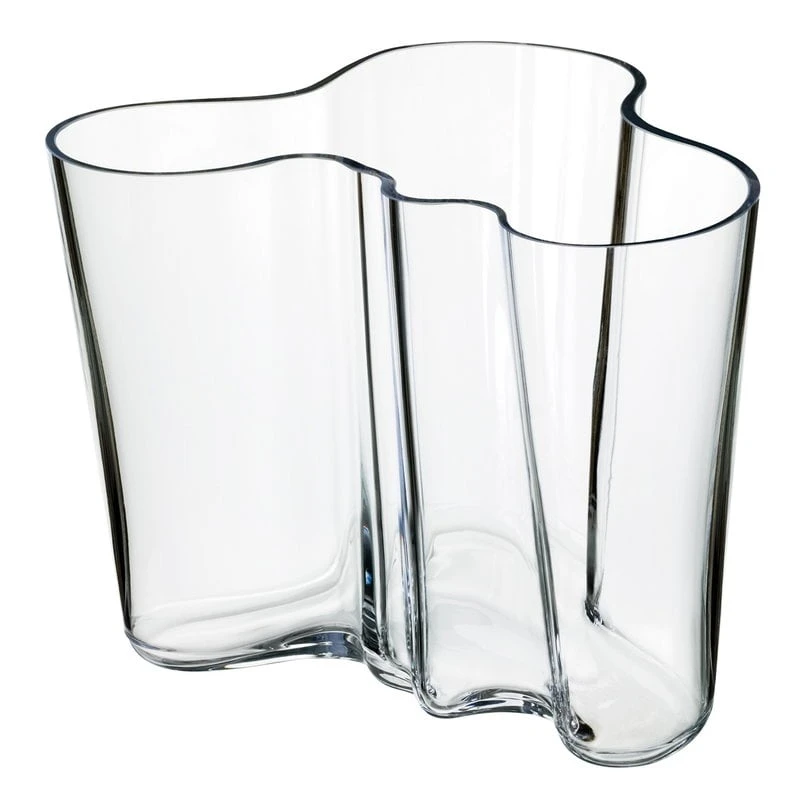 Iittala Aalto Vase 160 Mm, Clear 3 Iittala Aalto Vase 160 Mm, Clear