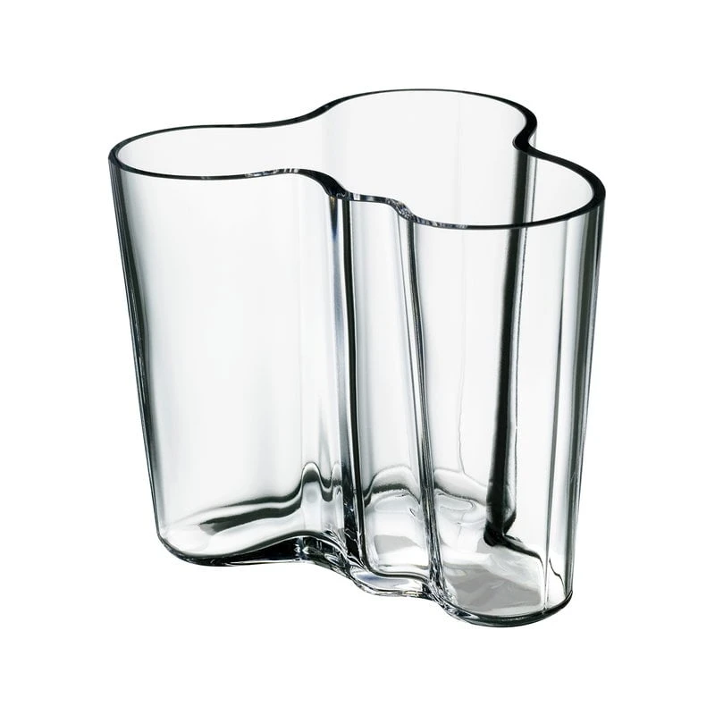 Iittala Aalto Vase 95 Mm, Clear 3 Iittala Aalto Vase 95 Mm, Clear