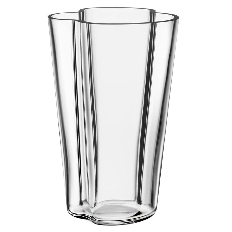 Iittala Aalto Vase 220 Mm, Clear 3 Iittala Aalto Vase 220 Mm, Clear