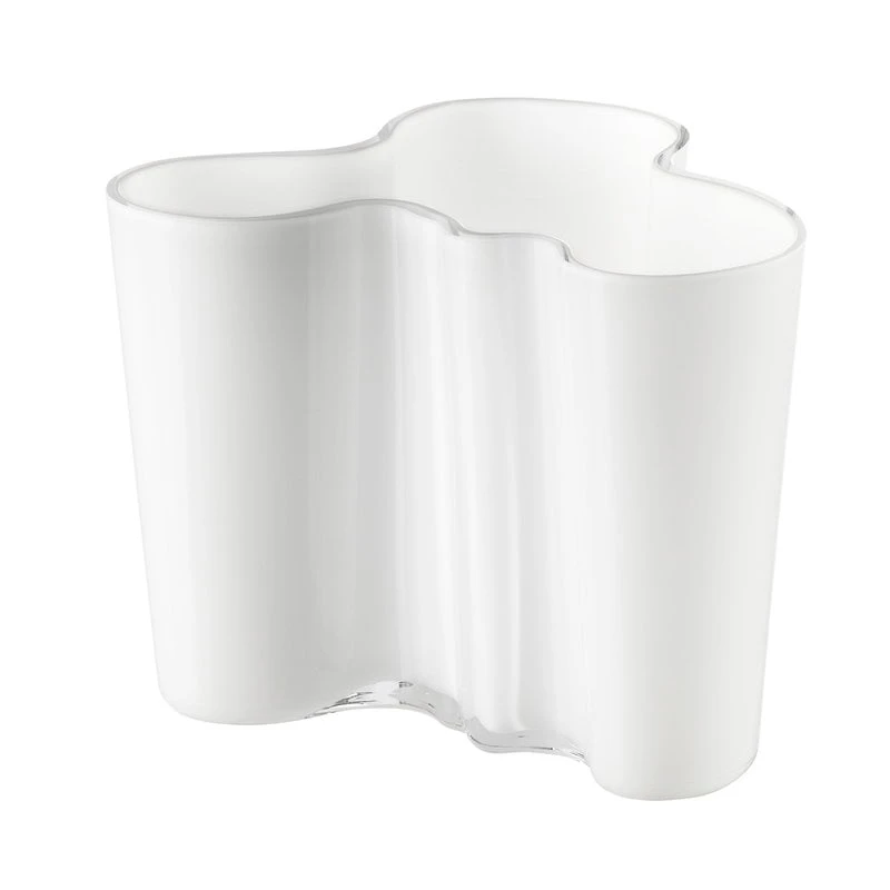 Iittala Aalto Vase 120 Mm, White 3 Iittala Aalto Vase 120 Mm, White