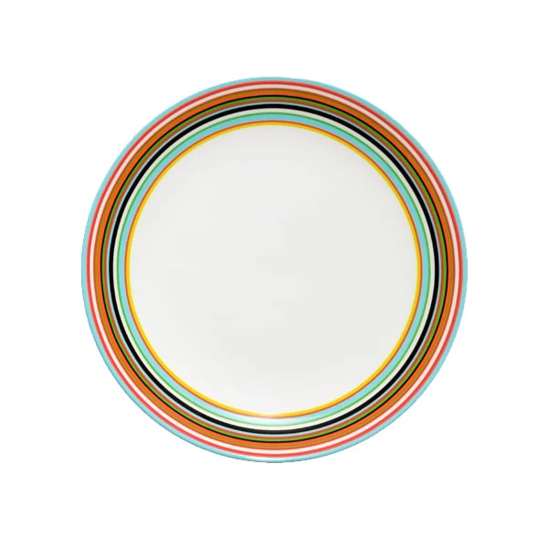 Iittala Origo Plate, Orange 20 Cm 3 Iittala Origo Plate, Orange 20 Cm