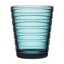 Iittala Aino Aalto Tumbler 22 Cl, Sea Blue, Set Of 2