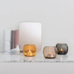 Iittala Kaasa Tealight Holder, Grey -Iittala 1IittalaKaasa iso