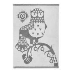 Iittala Taika Hand Towel, 50 X 70 Cm, Grey