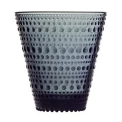 Iittala Kastehelmi Tumbler 30 Cl, 2 Pcs, Dark Grey