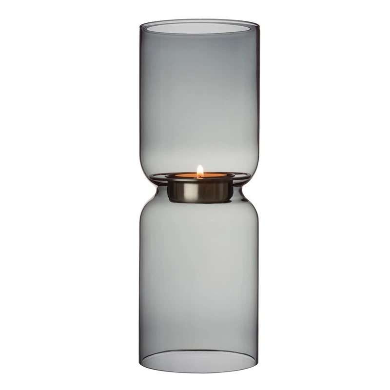 Iittala Lantern Candle Holder 250 Mm, Dark Grey 3 Iittala Lantern Candle Holder 250 Mm, Dark Grey