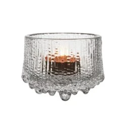 Iittala Ultima Thule Tealight Candleholder, Clear