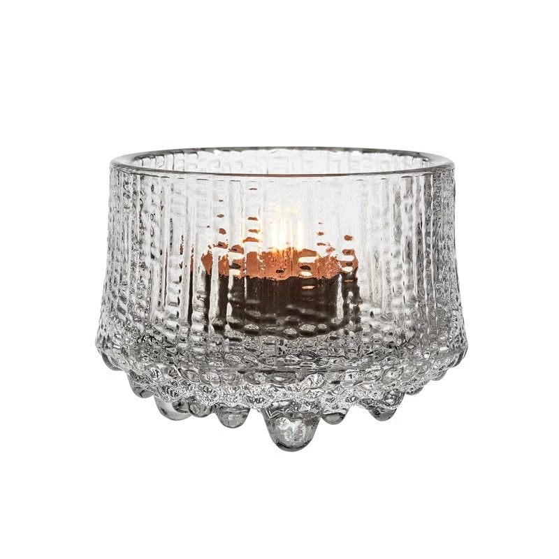 Iittala Ultima Thule Tealight Candleholder, Clear 3 Iittala Ultima Thule Tealight Candleholder, Clear
