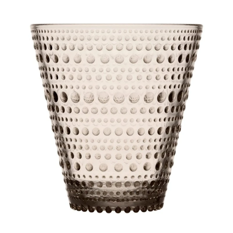 Iittala Kastehelmi Tumbler 30 Cl, 2 Pcs, Linen 3 Iittala Kastehelmi Tumbler 30 Cl, 2 Pcs, Linen