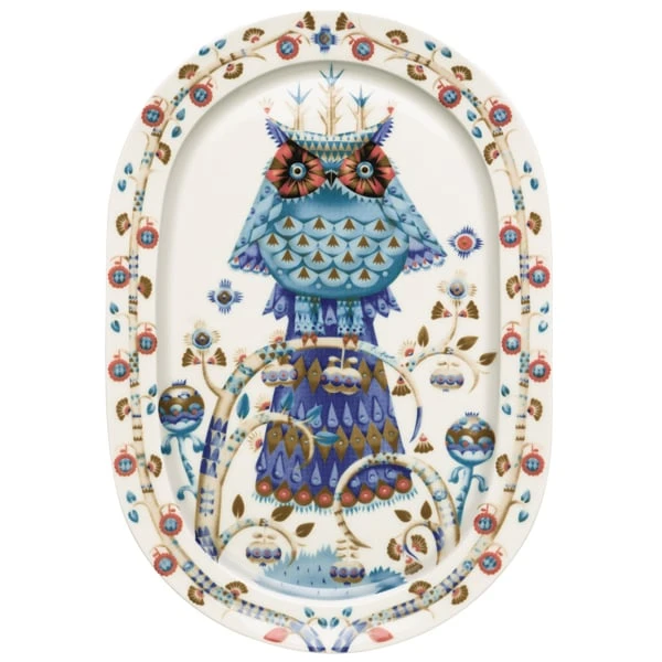 Iittala Taika Serving Plate 41 Cm, White 3 Iittala Taika Serving Plate 41 Cm, White