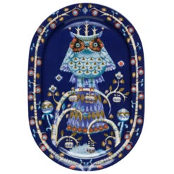 Iittala Taika Serving Plate 41 Cm, Blue