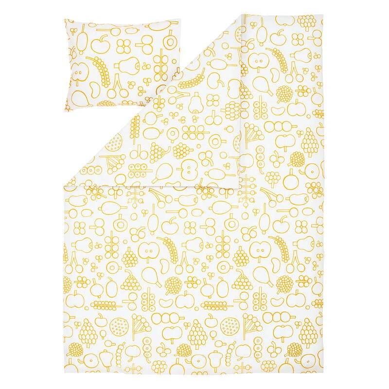 Iittala OTC Frutta Duvet Cover Set, 150 X 210 Cm, Yellow 3 Iittala OTC Frutta Duvet Cover Set, 150 X 210 Cm, Yellow