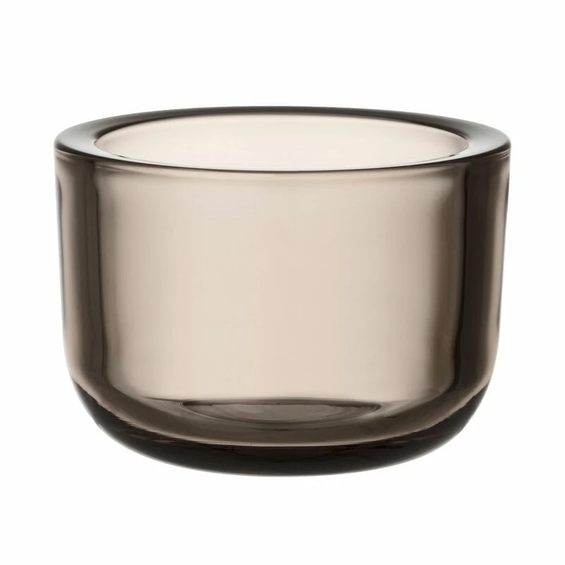 Iittala Valkea Tealight Candleholder 60 Mm, Linen 4 Iittala Valkea Tealight Candleholder 60 Mm, Linen - Image 2
