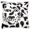Iittala OTC Cheetah Cushion Cover, 47 X 47 Cm, Black - White 2 Iittala OTC Cheetah Cushion Cover, 47 X 47 Cm, Black - White -Iittala 415Iittala AK