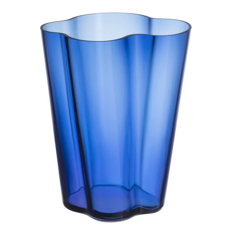 Iittala Aalto Vase 270 Mm, Ultramarine Blue 3 Iittala Aalto Vase 270 Mm, Ultramarine Blue