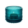 Iittala Kastehelmi Tealight Candleholder 64 Mm, Seablue 2 Iittala Kastehelmi Tealight Candleholder 64 Mm, Seablue -Iittala 476ittala AK