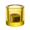 Iittala Kivi Tealight Candleholder, Lemon 1 Iittala Kivi Tealight Candleholder, Lemon -Iittala 483ittala AK
