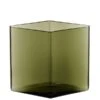 Iittala Ruutu Vase, 205 X 180 Mm, Green -Iittala 4Ruutu iso
