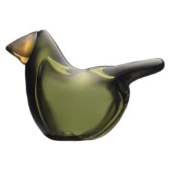 Iittala 14 Iittala Birds By Toikka Flycatcher, Moss Green - Copper
