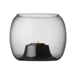 Iittala Kaasa Tealight Holder, Grey