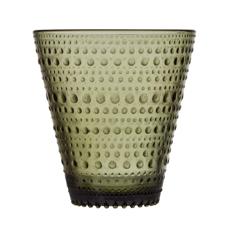 Iittala Kastehelmi Tumbler 30 Cl, 2 Pcs, Moss Green 4 Iittala Kastehelmi Tumbler 30 Cl, 2 Pcs, Moss Green - Image 2