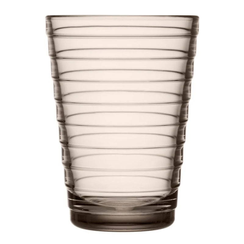 Iittala Aino Aalto Tumbler 33 Cl, 2 Pcs, Linen 3 Iittala Aino Aalto Tumbler 33 Cl, 2 Pcs, Linen