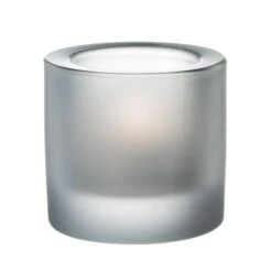 Iittala Kivi Tealight Candleholder, Matt Frosted