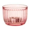 Iittala Raami Tealight Candleholder, Salmon Pink 1 Iittala Raami Tealight Candleholder, Salmon Pink -Iittala 92ittala19 isoTH