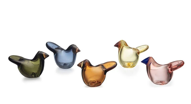 Iittala Birds By Toikka Flycatcher, Lemon - Copper 4 Iittala Birds By Toikka Flycatcher, Lemon - Copper - Image 2