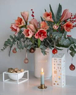 Iittala Glass Ball Set 5 Pcs, 40 Mm, Red -Iittala Christmas Mood 12