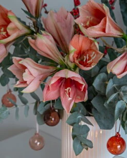 Iittala Glass Ball Set 5 Pcs, 40 Mm, Red -Iittala Christmas Mood 13