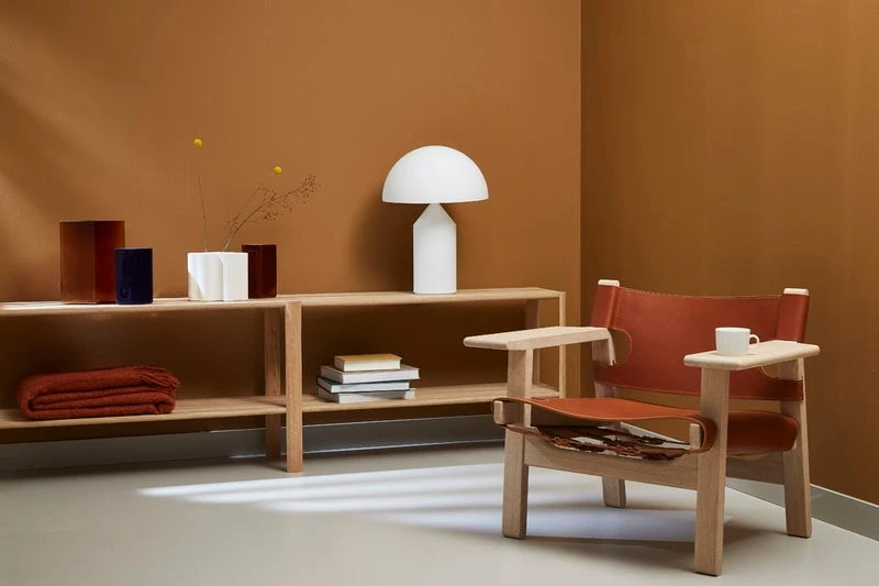 Iittala Ruutu Ceramic Vase, 180 Mm, Brown 4 Iittala Ruutu Ceramic Vase, 180 Mm, Brown - Image 2