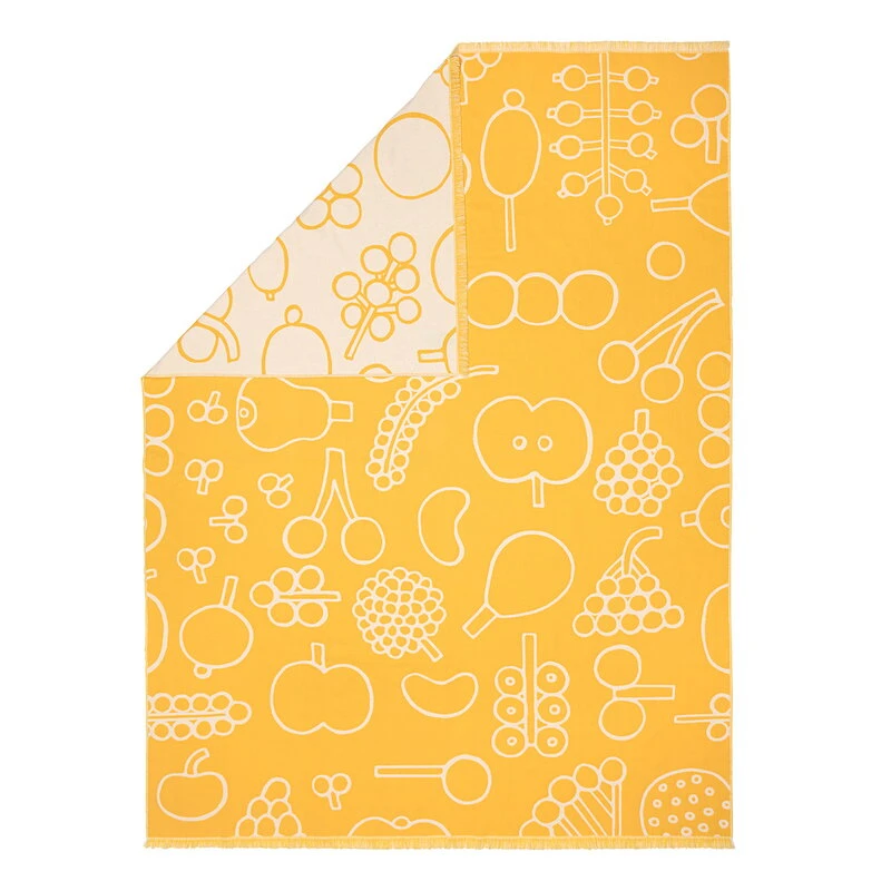 Iittala OTC Frutta Blanket, Yellow 2 Iittala OTC Frutta Blanket, Yellow