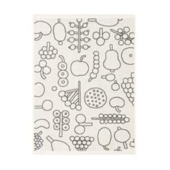 Iittala OTC Frutta Hand Towel, Grey
