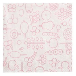 Iittala OTC Frutta Paper Napkin, 33 Cm, Pink