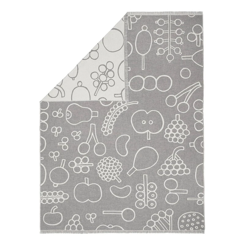 Iittala OTC Frutta Blanket, Grey 3 Iittala OTC Frutta Blanket, Grey