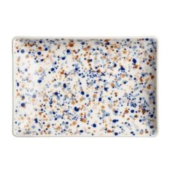 Iittala OTC Helle A5 Plate, 15 X 21 Cm, Blue - Brown