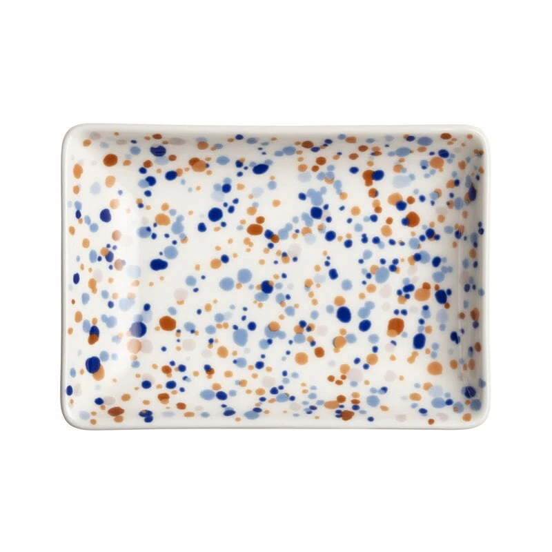 Iittala OTC Helle A6 Plate, 10 X 15 Cm, Blue - Brown 3 Iittala OTC Helle A6 Plate, 10 X 15 Cm, Blue - Brown