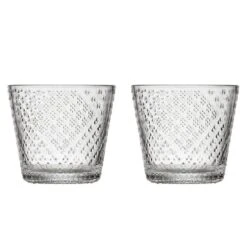 Iittala Tundra Tumbler, 29 Cl, 2 Pcs, Clear