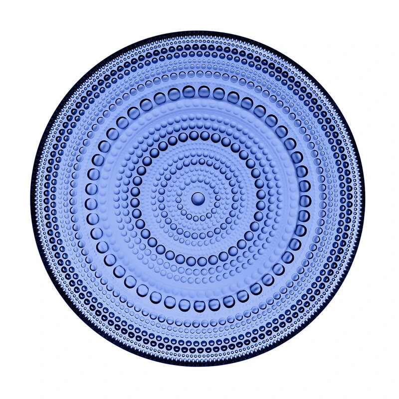Iittala Kastehelmi Plate, 170 Mm, Ultramarine Blue 3 Iittala Kastehelmi Plate, 170 Mm, Ultramarine Blue