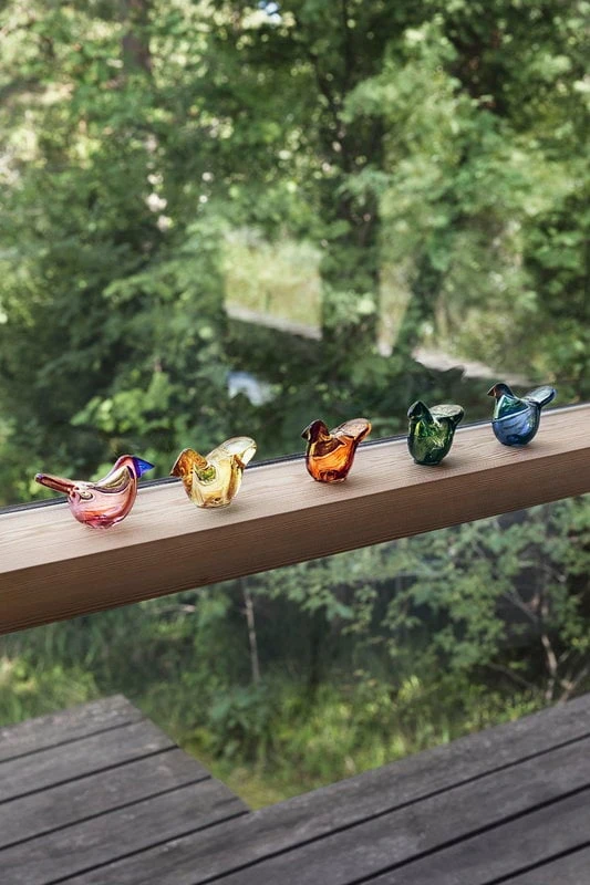 Iittala Birds By Toikka Flycatcher, Copper - Lemon 5 Iittala Birds By Toikka Flycatcher, Copper - Lemon - Image 3