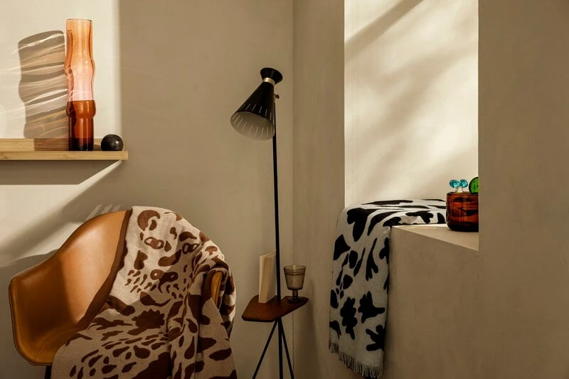 Iittala OTC Cheetah Blanket, Brown 8 Iittala OTC Cheetah Blanket, Brown - Image 6